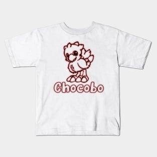 final fantasy Chocobo Kids T-Shirt